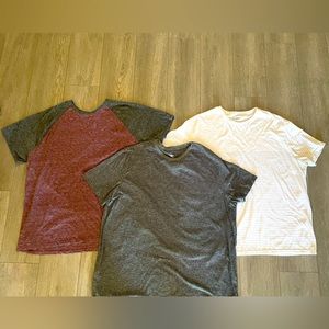 3 T-shirt Bundle - Good Fellow Mens Tee (XXL)